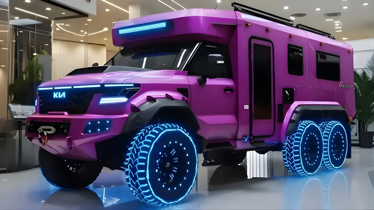 2026 Kia Camper Van Revealed: Futuristic Design Meets Smart Mobile Living