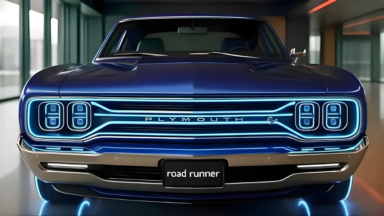 2026 Plymouth Roadrunner Returns with Massive V8 Power and Retro Muscle Styling